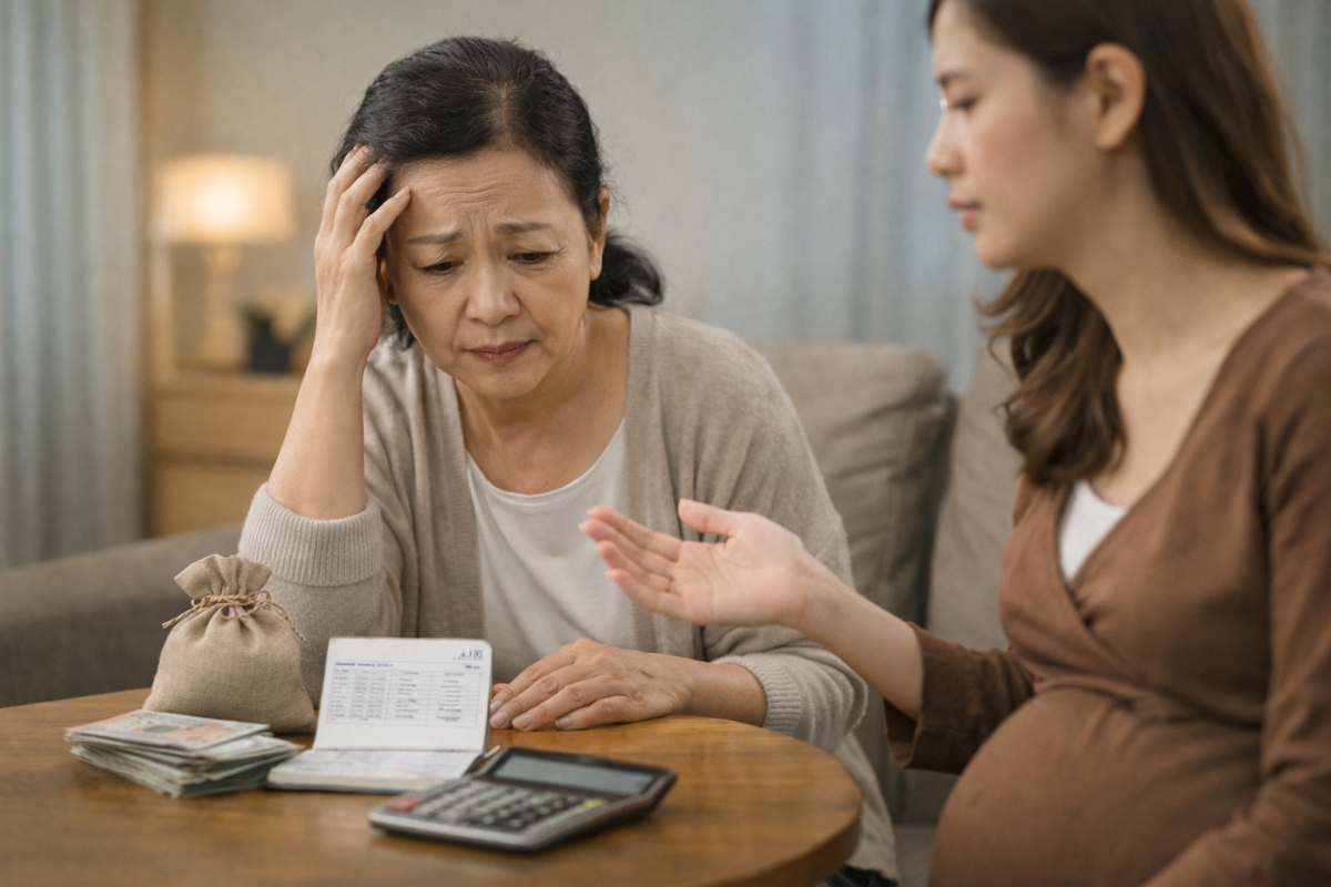 Vừa nghỉ chế độ 178, tôi bối rối khi con gái hỏi vay tiền mua nhà trước ngày sinh